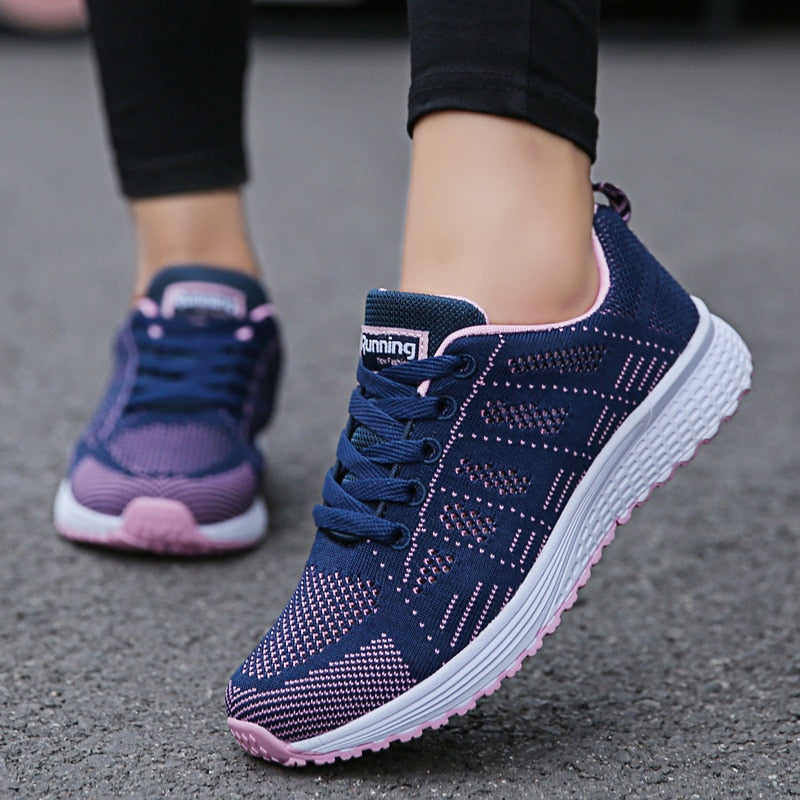Scarpe da Ginnastica Ergonomiche Donna con Suola Alta e Design Traspirante 2