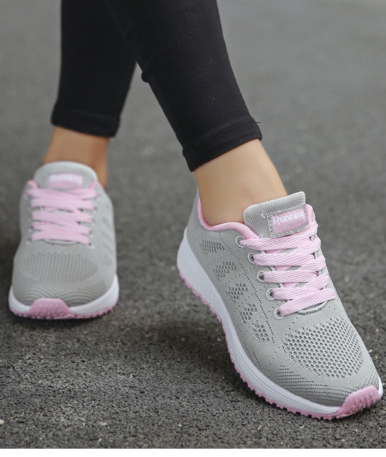 Scarpe da Ginnastica Ergonomiche Donna con Suola Alta e Design Traspirante 6