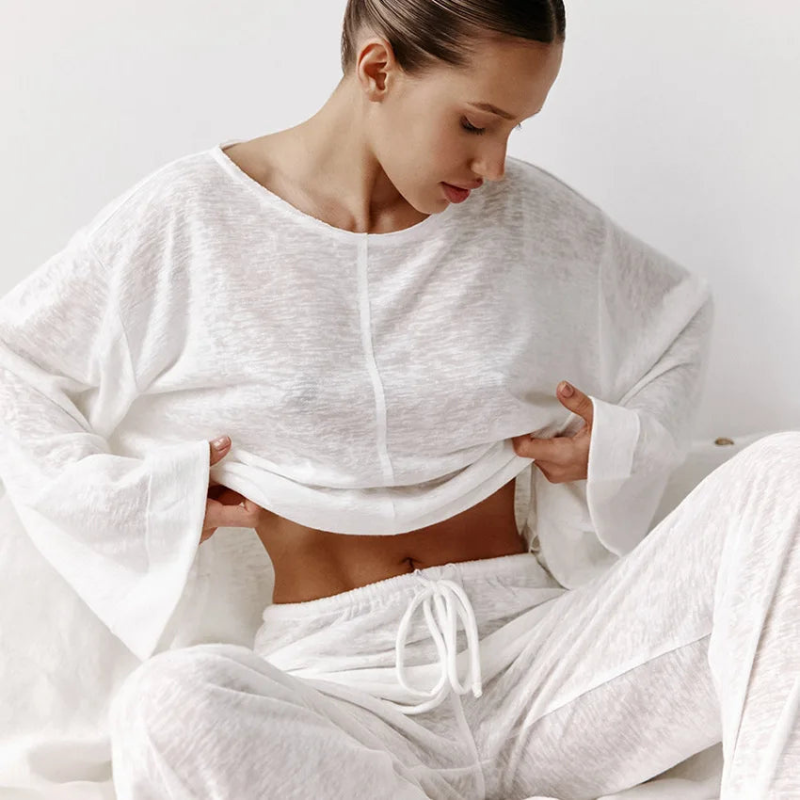Set di Due Pezzi da Donna per Il Tempo Libero