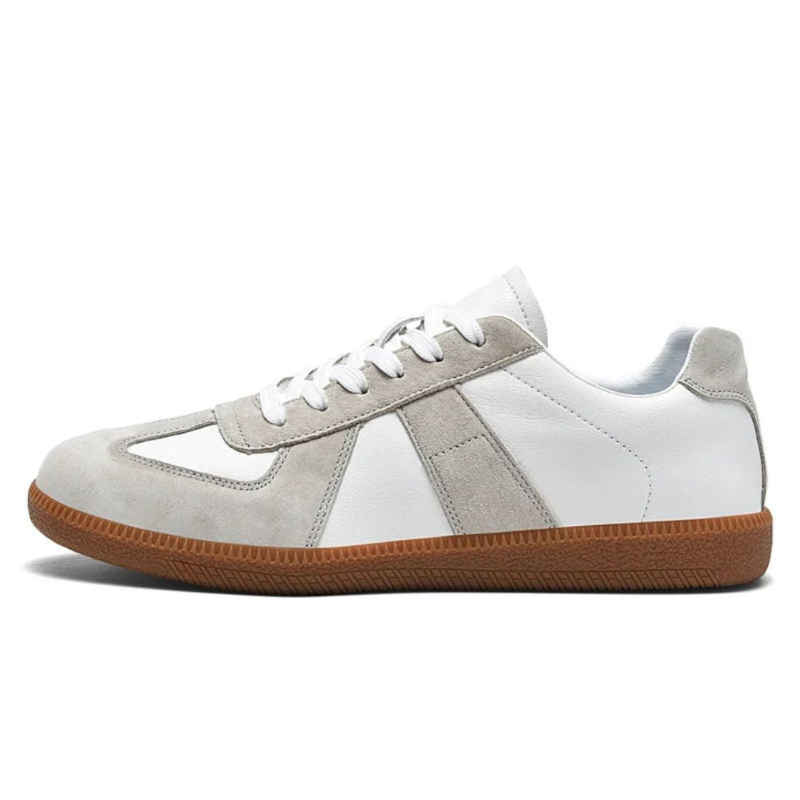 Sneakers Basse Classiche da Uomo con Lacci - Design e Stile Versatili