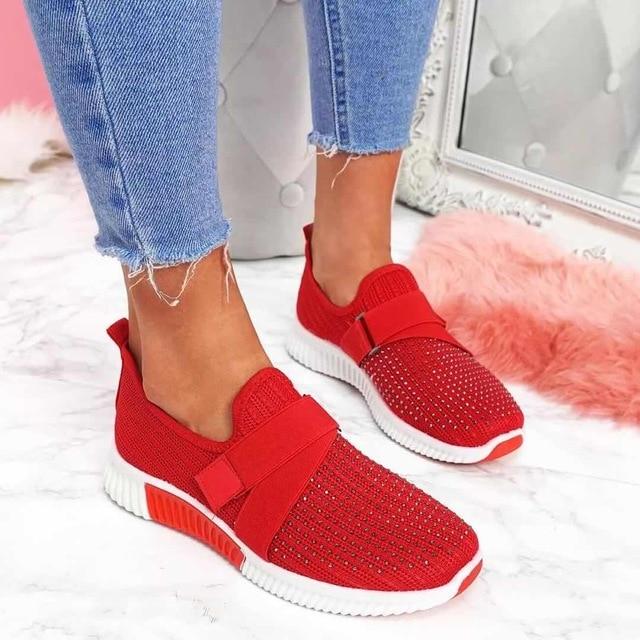 Sneakers Donna Slip-On con Velcro Comfort e Stile per Ogni Occasione 10
