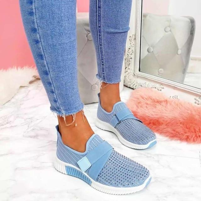 Sneakers Donna Slip-On con Velcro Comfort e Stile per Ogni Occasione 6