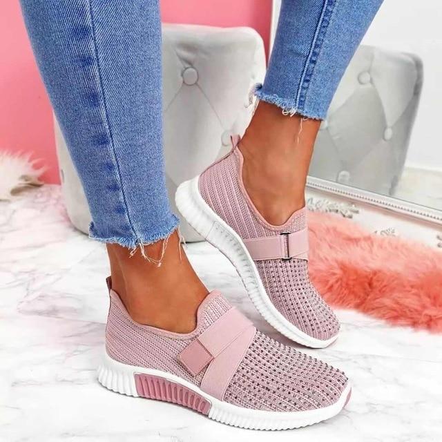 Sneakers Donna Slip-On con Velcro Comfort e Stile per Ogni Occasione 9