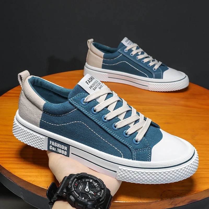 Sneakers Uomo Comfort e Stile con Ammortizzazione Morbida e Design Scalato Unico 0
