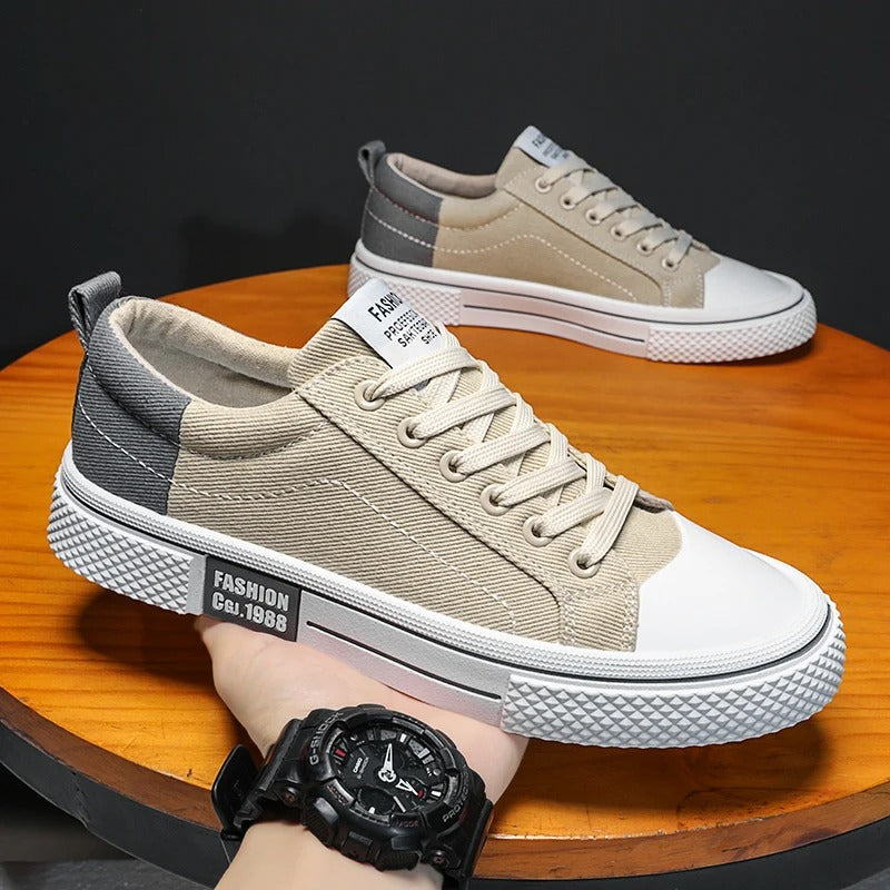 Sneakers Uomo Comfort e Stile con Ammortizzazione Morbida e Design Scalato Unico 5