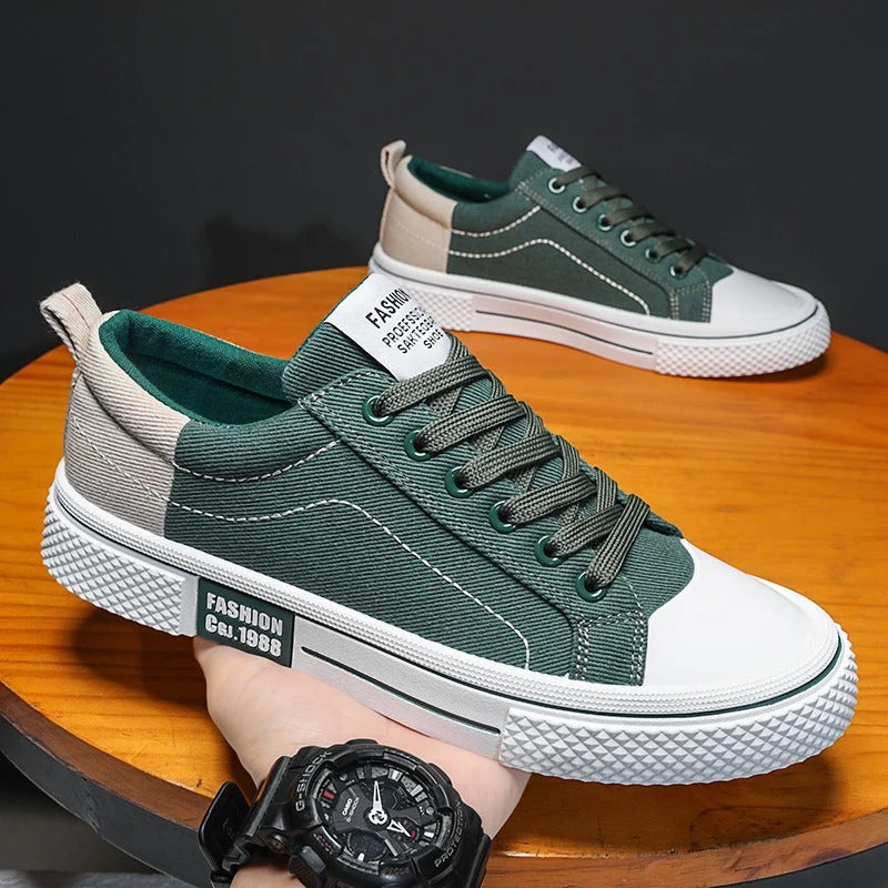 Sneakers Uomo Comfort e Stile con Ammortizzazione Morbida e Design Scalato Unico 9