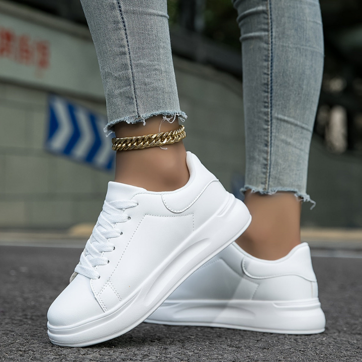 Weiße Sneakers für Damen für Eleganz und Stil