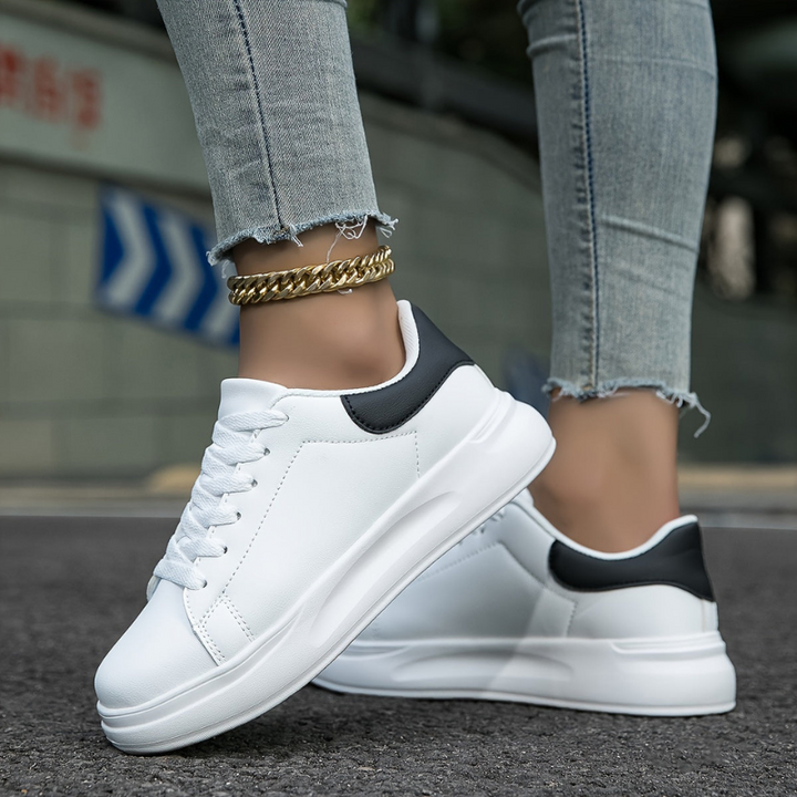 Weiße Sneakers für Damen für Eleganz und Stil