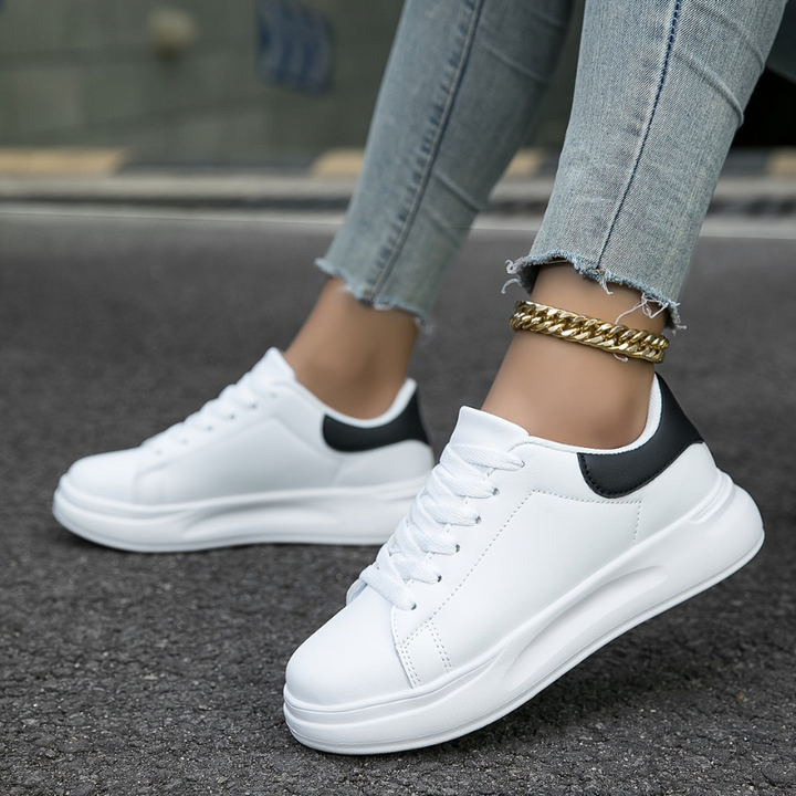 Weiße Sneakers für Damen für Eleganz und Stil