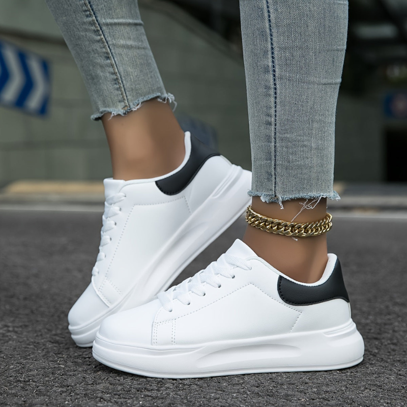 Weiße Sneakers für Damen für Eleganz und Stil