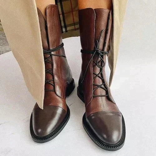 Stivaletti Vintage con Tacco Alto da Donna 1