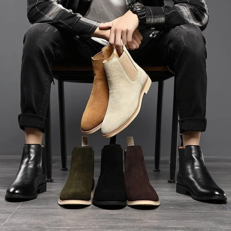 Herren Chelsea Stiefel mit elegantem rutschfestem Design