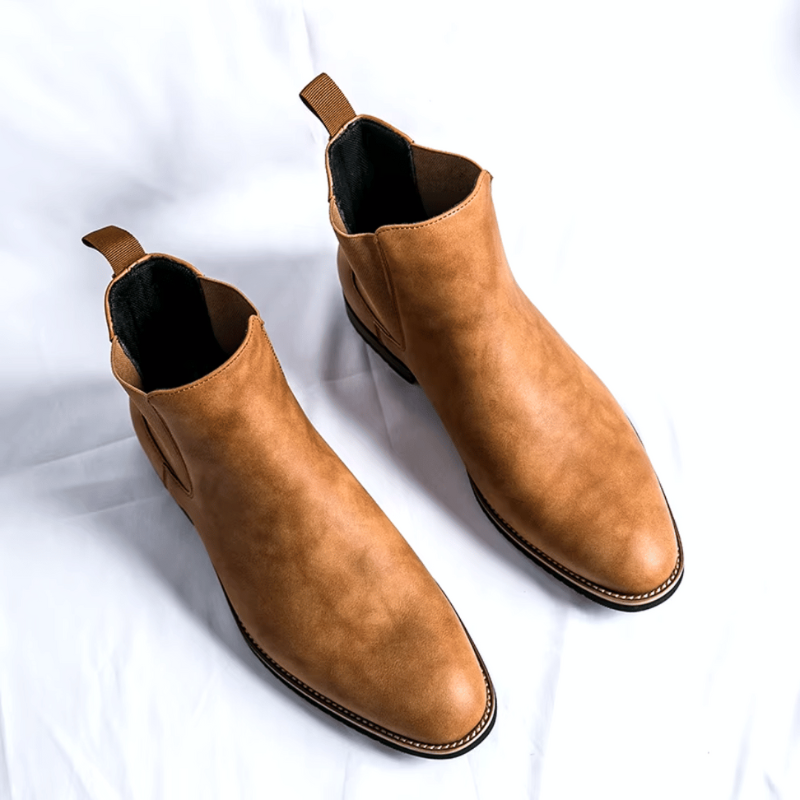 Herren Chelsea-Stiefel aus hochwertigem Leder - Klassisches Design für den täglichen Gebrauch