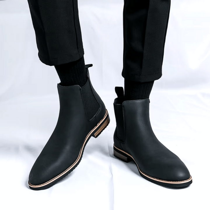Herren Chelsea-Stiefel aus hochwertigem Leder - Klassisches Design für den täglichen Gebrauch