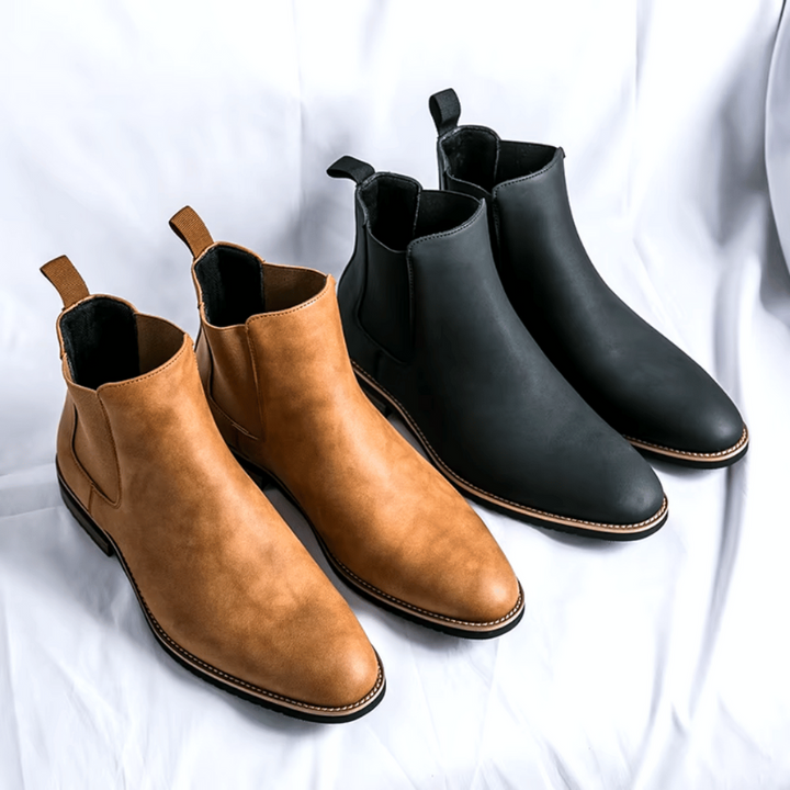 Herren Chelsea-Stiefel aus hochwertigem Leder - Klassisches Design für den täglichen Gebrauch