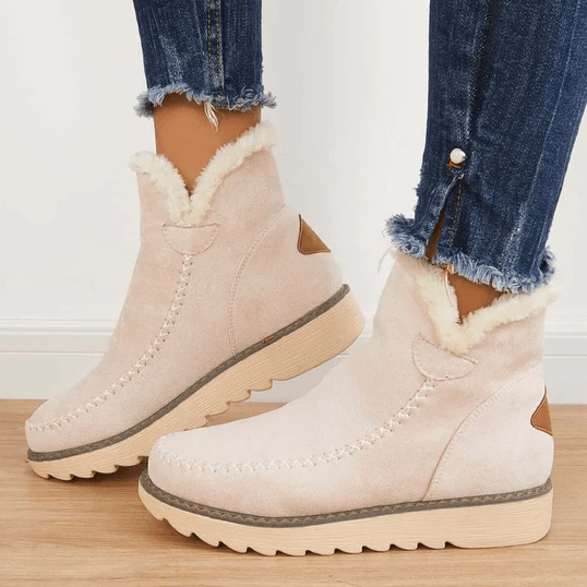 Stivali Invernali Donna Comodi e Caldi con Suola Antiscivolo – Design Elegante e Fodera Morbida, Taglie 35-42 0