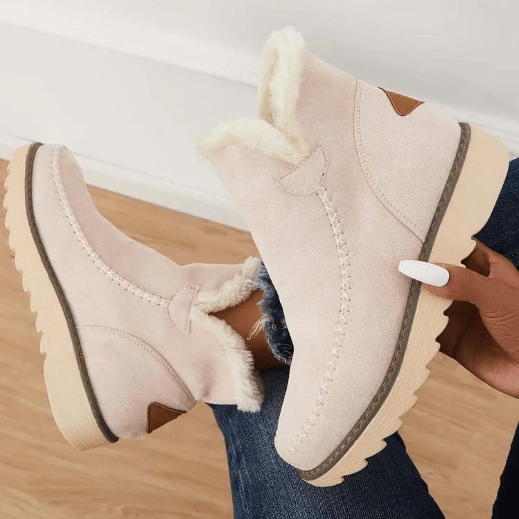 Stivali Invernali Donna Comodi e Caldi con Suola Antiscivolo – Design Elegante e Fodera Morbida, Taglie 35-42 1