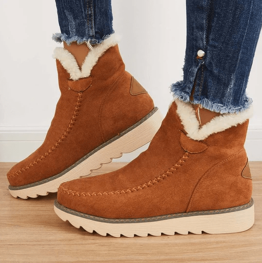 Stivali Invernali Donna Comodi e Caldi con Suola Antiscivolo – Design Elegante e Fodera Morbida, Taglie 35-42 3
