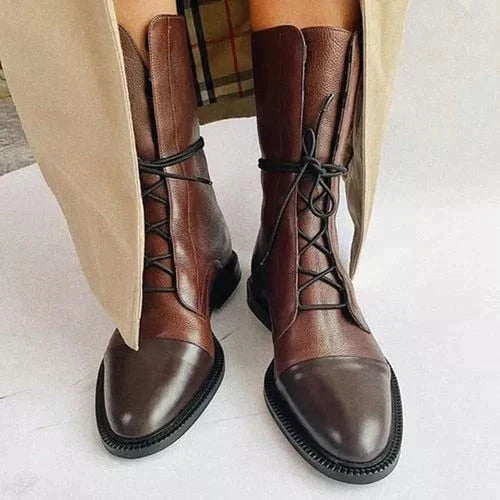Stivali Vintage Uomo in Pelle Sintetica con Suola Antiscivolo – Eleganti e Confortevoli, Taglie 36-41, Nero 0