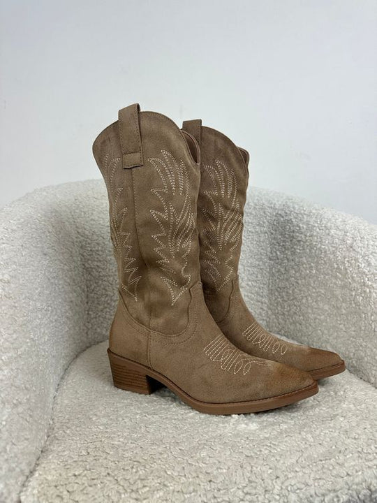 Stivali in Pelle Classici da Donna - Design Elegante e Comfort Quotidiano, Suola Stabile e Fodera Morbida 4