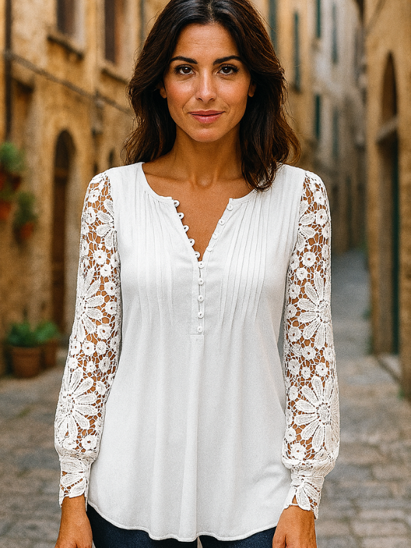 Top Elegante für Damen für Jeden Anlass - Raffiniertes und Vielseitiges Aussehen, Geeignet für Büro und Freizeit