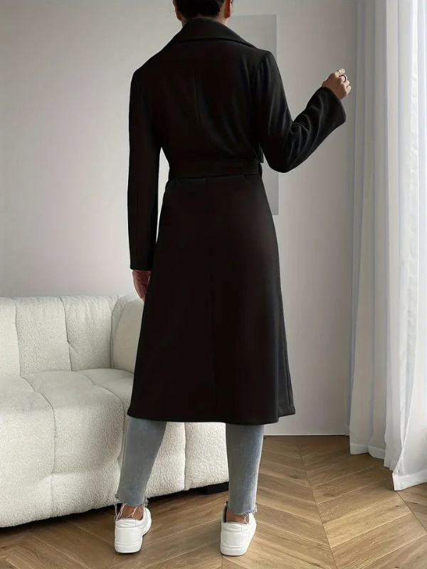 Vielseitiger Oversize-Langmantel für Damen für einen lässigen und formellen Look