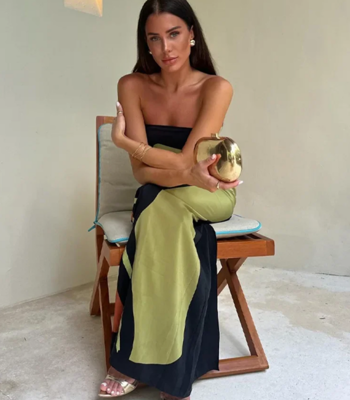 Elegantes Damenkleid mit Herz-Ausschnitt - Damenbekleidung für besondere Anlässe