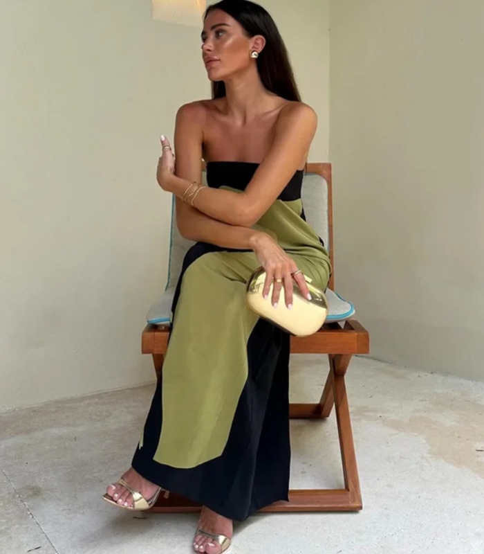 Elegantes Damenkleid mit Herz-Ausschnitt - Damenbekleidung für besondere Anlässe