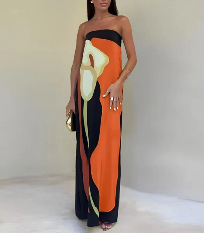 Elegantes Damenkleid mit Herz-Ausschnitt - Damenbekleidung für besondere Anlässe