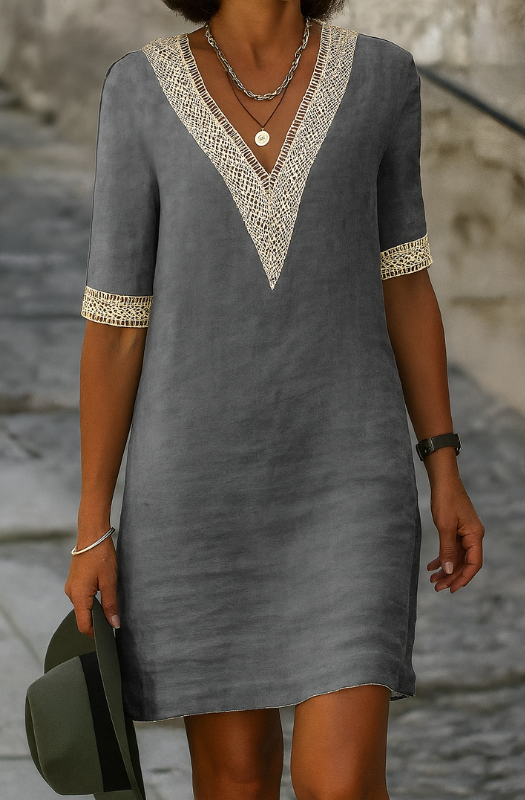 Elegantes und Frisches Sommerkleid für Damen - Ärmelloses Sommerkleid für besondere Anlässe und Freizeit
