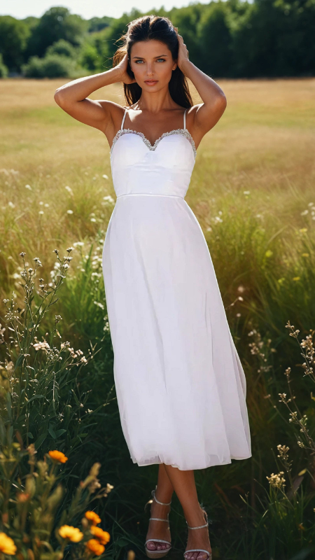 Elegantes Abendkleid ohne Träger für Damen - Langes Abendkleid für Partys und besondere Anlässe