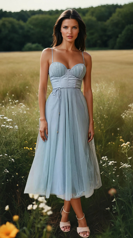 Elegantes Abendkleid ohne Träger für Damen - Langes Abendkleid für Partys und besondere Anlässe